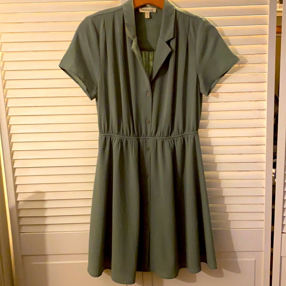 Cute polyester cocktail dress.